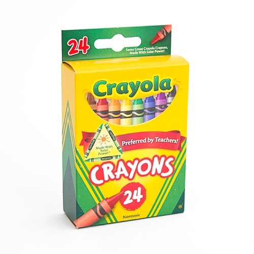 Crayola, Crayon, 24 Color, Box